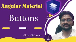 2.Angular Material Buttons | How to use Button Componenets in Angular Material 13 | Angular Tutorial