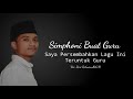 Cover lagu (SIMPONI BUAT GURU)