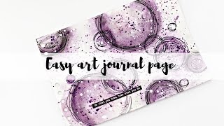 Easy art journal techniques for beginners