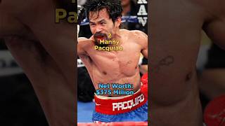 Top 10 Richest Boxers In The World 🌎 (2023)#shorts