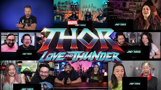 Thor Love and Thunder  Official Teaser Reaction Mashup