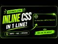 CSS Inline Styling Tutorial | Easy Beginner Guide
