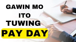 Best Pay Day Habits and Routine | Pinoy sweldo Tips