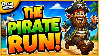 Brain Break – The Pirate Run! 🏴☠️💰 Brain Breaks for Kids