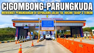 Pemandangan Tol Bocimi Tahap 2 Parungkuda - Cigombong Keren | Cara Masuk Jalan Tol Bagi Pemula