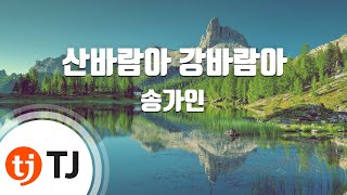 [TJ노래방] 산바람아강바람아 - 송가인 / TJ Karaoke