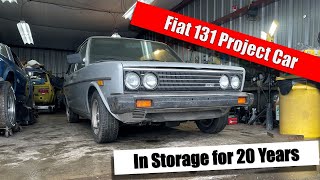 This Fiat 131 Has Been in Storage for 20 Years....and Now It Is Ours