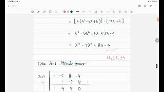 Menentukan Basis untuk Eigenspaces (Intro sub 5.2)