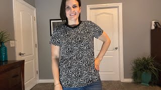 Women’s polka dot top