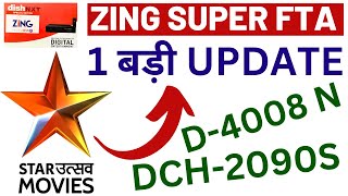 Zing Super FTA Dishtv|Star Utsav Movies Channel Latest Update!Zing Super FTA Set Top Box Update!Zing