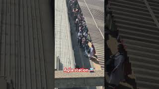 Agla station Shivaji Terminus #travel #train #railway