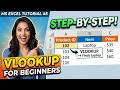 VLOOKUP in MS Excel | Step-by-Step Tutorial for Beginners!