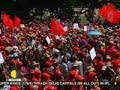 Venezuela Power Struggle: President Nicolás Maduro's supporters hold rally in Caracas