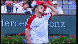 final part of Henman vs Roddick 2004 1/4 final Indian Wells