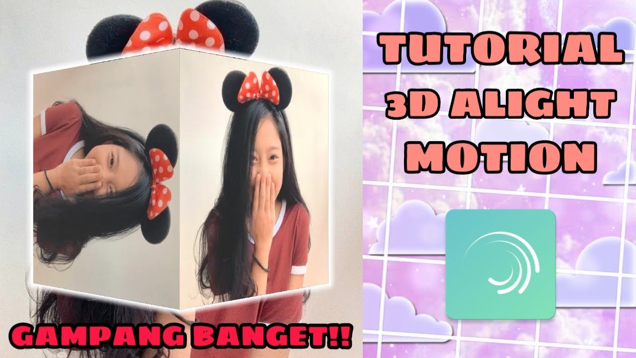 Tutorial Alight Motion 3d Cube Youtube