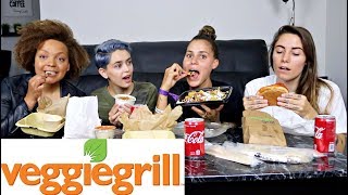 VEGAN VEGGIE GRILL MUKBANG FT. Tiff&Jess | EATING SHOW | | Sam&Alyssa
