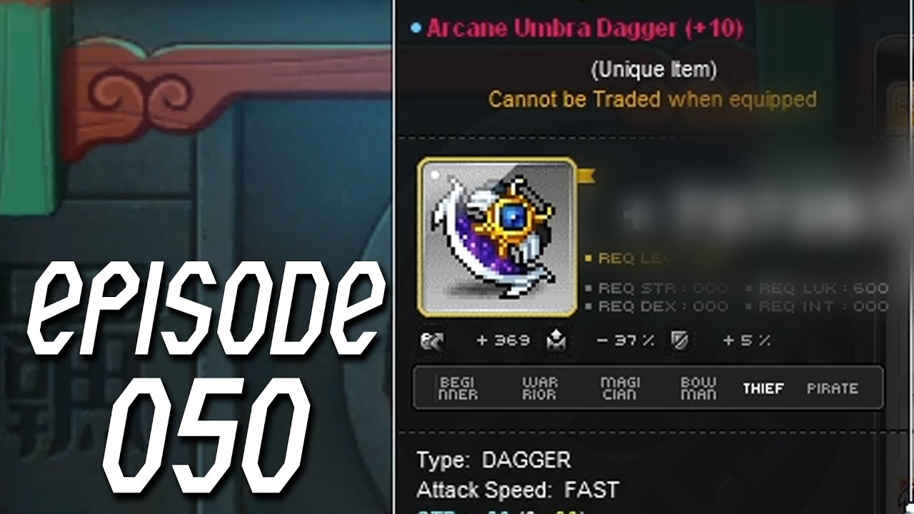Maplestory Episode 50 Arcane Weapon Showcase Youtube