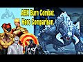 Wolverine Captain America Moon Knight Venom ABX Comparison On ABX Burn Combat - Marvel Future Fight