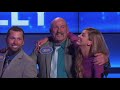 family feud fast money but it s steve laughing while rereading the question sequel link is out