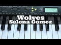 Wolves - Selena Gomez ft Marshmello | Easy Keyboard Tutorial With Notes (Right Hand)