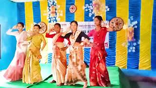 Bihu Dance Performance by Class VIII Students at RBSM English School, Digboi