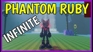 How to get PHANTOM RUBY in SONIC EXE RP THE END OF THE WORLD [ Infinite Badge ] Roblox