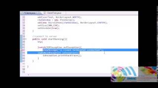Intermediate Java Tutorial 51 Setting Up the Client for Chatting