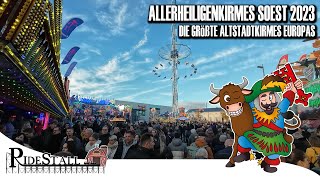 Allerheiligenkirmes Soest 2023 - unser erstes Mal auf der größsten Altstadtkirmes Europas | VLog