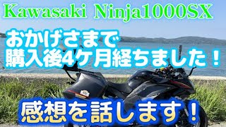 【その他】Ninja1000SX４ヶ月乗った感想を話します。　　　＃sstr2022　＃カワサキ＃バイク＃納車＃ninja1000sx＃CB400sf＃cb1300sf