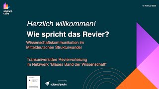 REVIERVORLESUNG Algen und Antworten: Transformation erleben