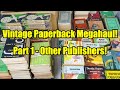 Unboxing - A Vintage Paperback - Mega-Haul - Other Publishers - Over 1000 Books!