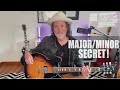The major/minor secret every guitar player should know-Why does nobody teach this!