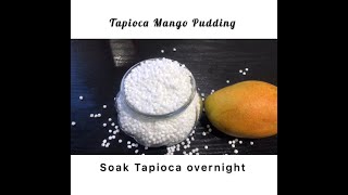 It’s all about idea! Let’s make Tapioca (Sabudana)  Mango Pudding. You need 3 ingredients  #SHORTS