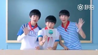 【TFBOYS】《步步高家教機》160115