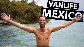 FIRST DAYS OF VANLIFE IN MEXICO  |  Solo Living in Bacalar, Mexico