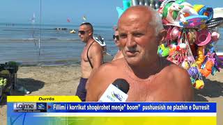 Durrës    Fillimi i korrikut shoqërohet menje” boom”  pushuesish ne plazhin e Durresit