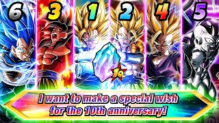 HOW TO GET ALL 7 PORUNGA DRAGON BALLS!! Get Any 10th Anniversary LR for FREE | DBZ Dokkan Battle