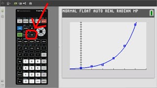 How to do Exponential Regression on the TI84 Plus CE