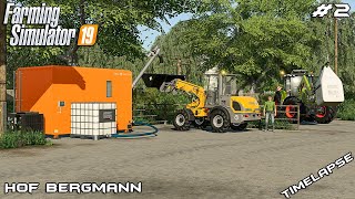 Making seeds and feeding animals | Hof Bergmann with @kedex | Farming Simulator 19 | Episode 2