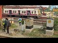 কল্যাণী মেইন kalyani kyi 😮 railway station part 1 announcement local train arrival kalyani