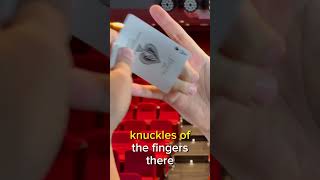 How to magically vanish a playing card: magic tricks tutorial
