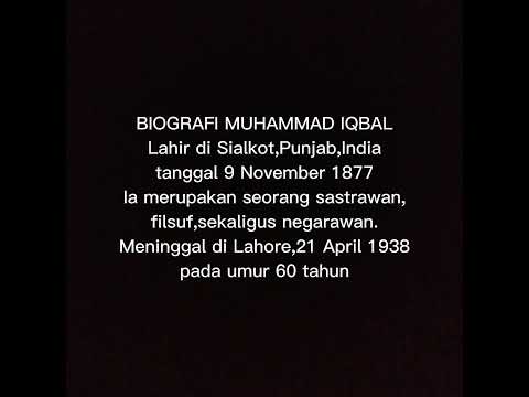 Mengenal Muhammad Iqbal || Materi Tokoh Pembaruan Islam (Materi ...