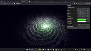 Cosmic Wonders: Creating a Galaxy with Three.js 🚀✨