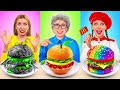 أنا مقابل جدتي في تحدي تحضير الطعام | مواقف طعام مضحكة Mega DO Challenge