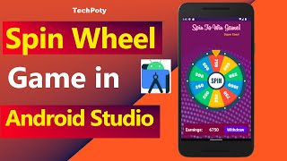 Android spin wheel game spin to win in android studio Java and Kotlin #gaming #android #wheel