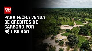 Pará fecha venda de créditos de carbono por R$ 1 bilhão | CNN Prime Time