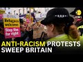 UK Protest: Anti-racism protests sweep Britain after far-right riots | WION LIVE