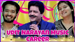 Udit Narayan's Music Career (1980 - 2023) || MUZIX | Reaction