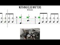 Nothing Else Matters   Metallica 🥁 Grade 2 Beginner Version