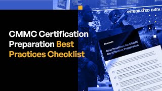 CMMC Certification Preparation Best Practices Checklist